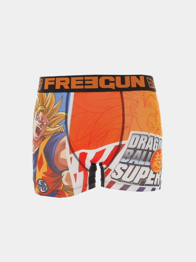 Boxer en microfibre dragonball multicolore homme - Freegun