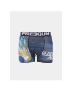 Boxer en microfibre vegeta bleu homme - Freegun