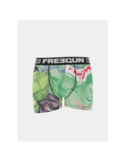 Boxer en microfibre hulk vert homme - Freegun