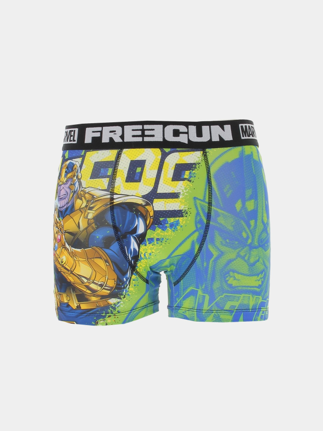 Boxer en microfibre thanos multicolore homme - Freegun