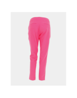 Pantalon droit cris rose fluo femme - Morgan