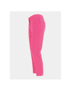 Pantalon droit cris rose fluo femme - Morgan