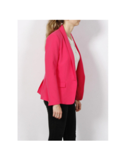 Veste blazer cris rose fluo femme - Morgan