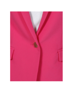 Veste blazer cris rose fluo femme - Morgan