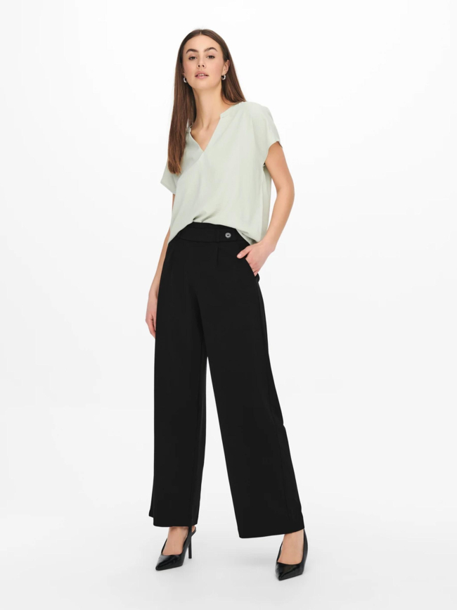 Pantalon large geggo noir femme - Jacqueline De Yong