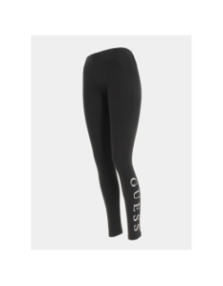 Legging logo paillette argenté noir enfant - Guess