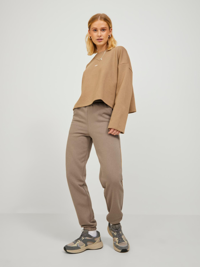 Jogging abbie relax marron femme - JJXX