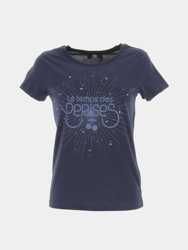 T-shirt fabulo midnight bleu marine femme - Le Temps Des Cerises