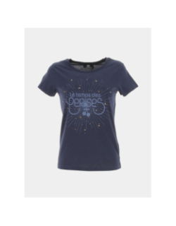 T-shirt fabulo midnight bleu marine femme - Le Temps Des Cerises