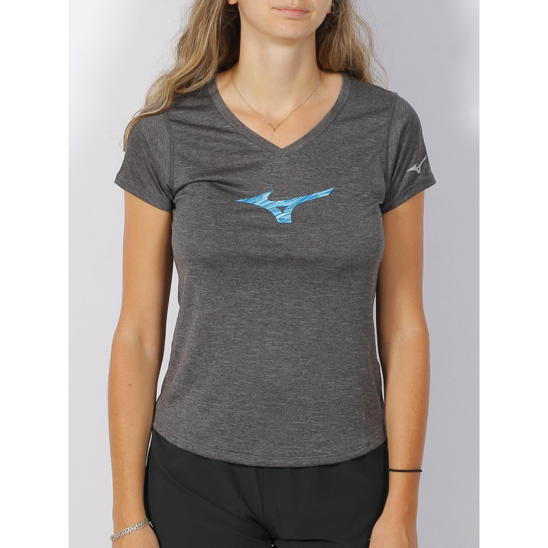 T-shirt impulse core rb gris femme - Mizuno