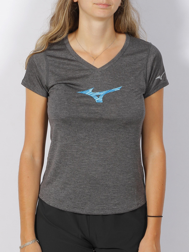 T-shirt impulse core rb gris femme - Mizuno