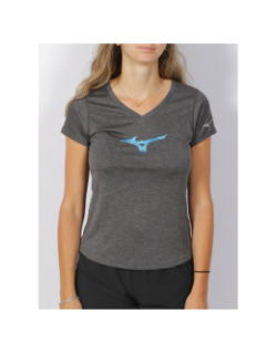 T-shirt impulse core rb gris femme - Mizuno