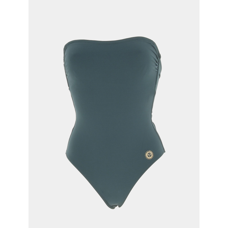 Maillot de bain lisa uni mojito vert femme - Grain De Sable