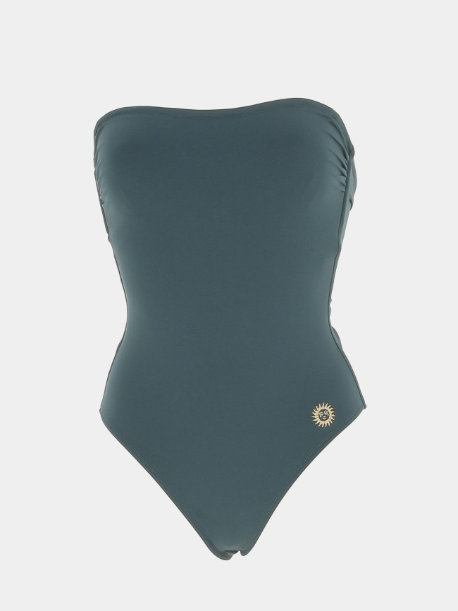 Maillot de bain lisa uni mojito vert femme - Grain De Sable