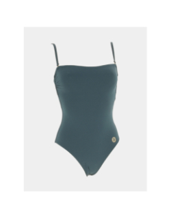 Maillot de bain lisa uni mojito vert femme - Grain De Sable