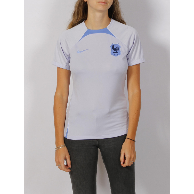 Maillot de football FFF strk violet femme - Nike