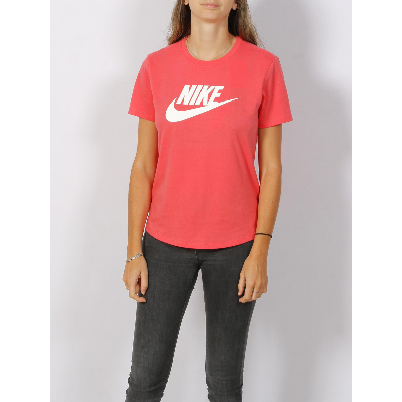 T-shirt sportswear essential icon futura corail femme - Nike