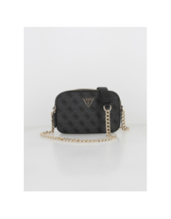 Sac à bandoulière noelle camera noir femme - Guess