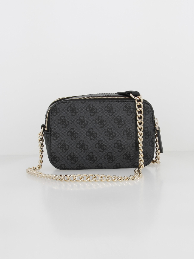 Sac à bandoulière noelle camera noir femme - Guess