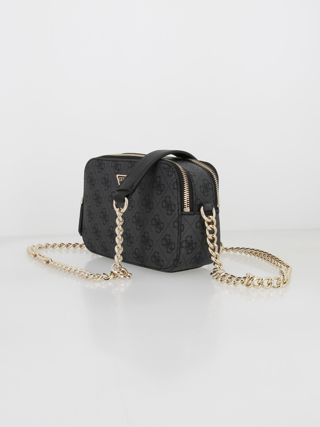 Sac à bandoulière noelle camera noir femme - Guess