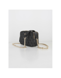 Sac à bandoulière noelle camera noir femme - Guess