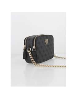 Sac à bandoulière noelle camera noir femme - Guess