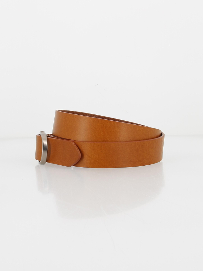 Ceinture basic thin leather marron femme - Salsa jeans