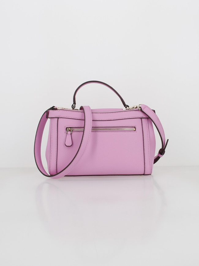 Sac à bandoulière eco angy satchel rose femme - Guess