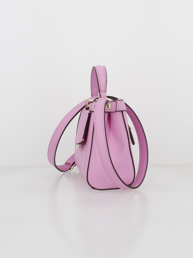 Sac à bandoulière eco angy satchel rose femme - Guess