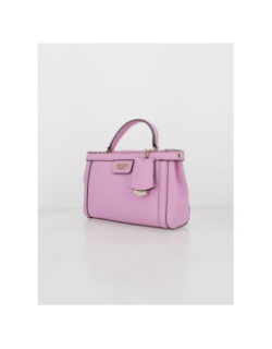 Sac à bandoulière eco angy satchel rose femme - Guess