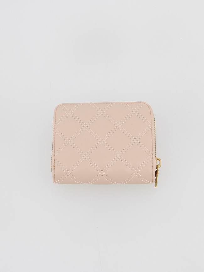 Mini portefeuille giully slg rose femme - Guess