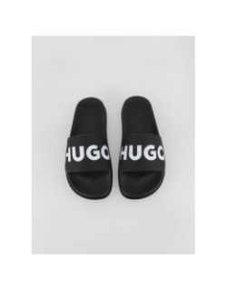 Claquettes match it slid rblg noir femme - Hugo