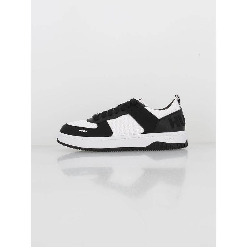 Baskets kilian tenn pumew blanc noir femme - Hugo