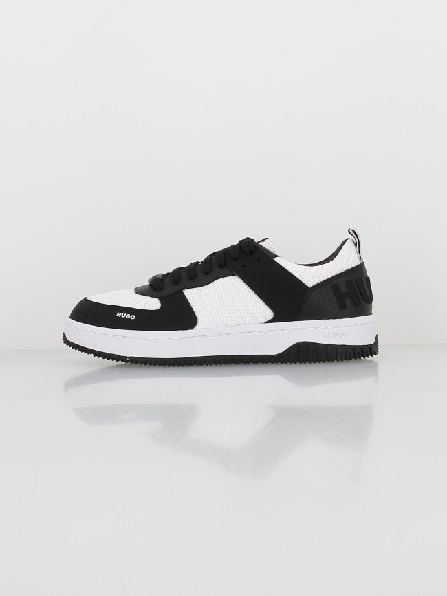 Baskets kilian tenn pumew blanc noir femme - Hugo