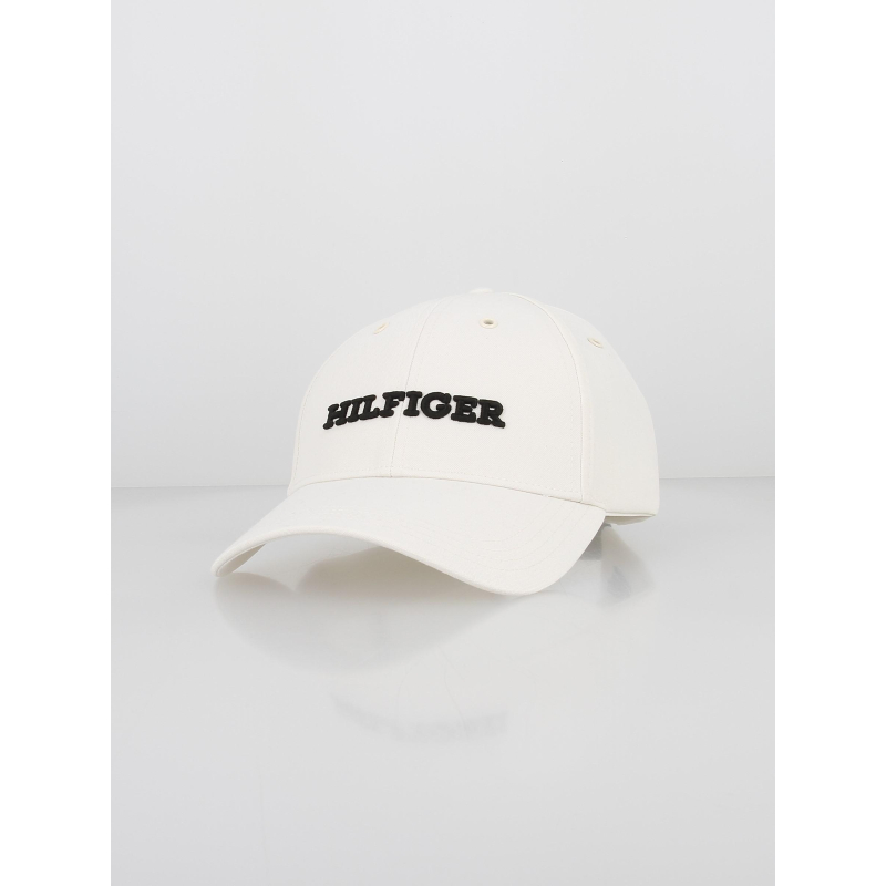 Casquette logo brodé crème homme - Tommy Hilfiger