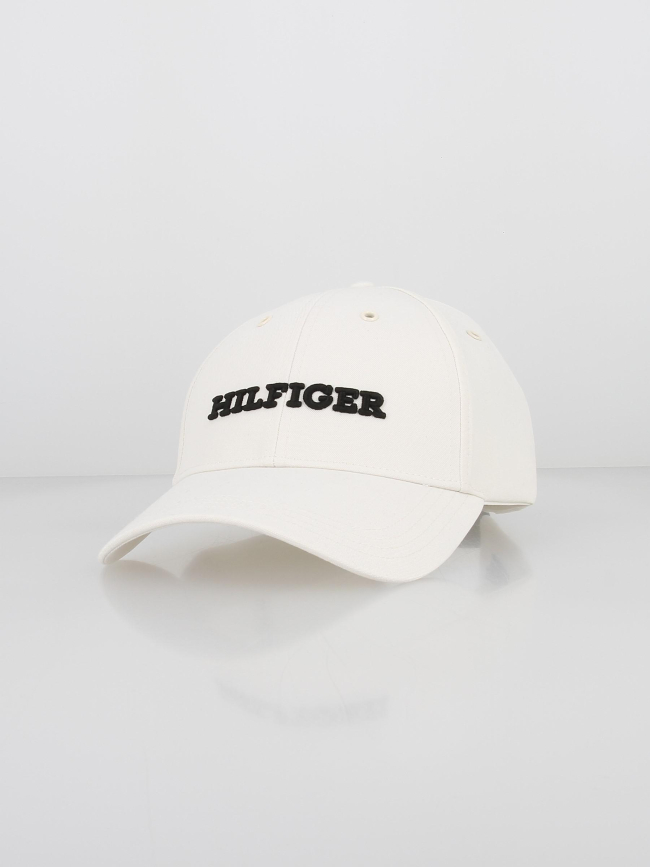 Casquette logo brodé crème homme - Tommy Hilfiger