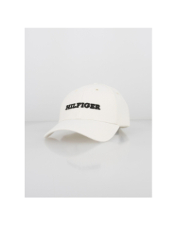 Casquette logo brodé crème homme - Tommy Hilfiger