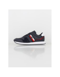 Baskets runner en cuir evo bleu marine homme - Tommy Hilfiger