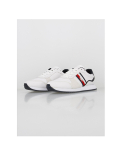 Baskets en cuir runner evo blanc homme - Tommy Hilfiger