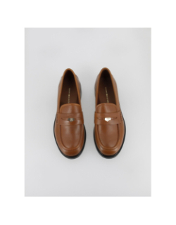 Mocassins iconic loafer marron femme - Tommy Hilfiger