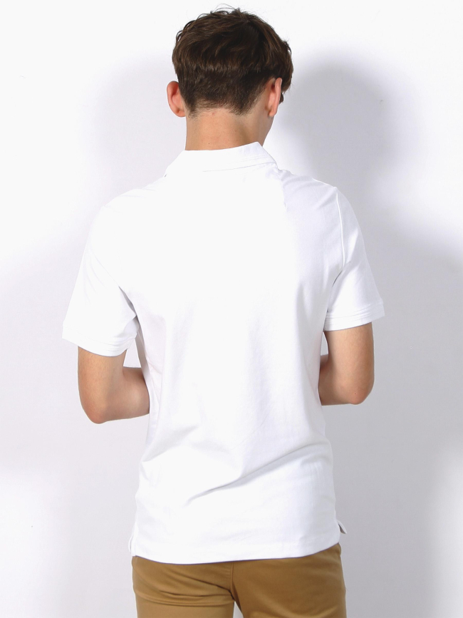 Polo lyle logo poitrine blanc homme - Guess