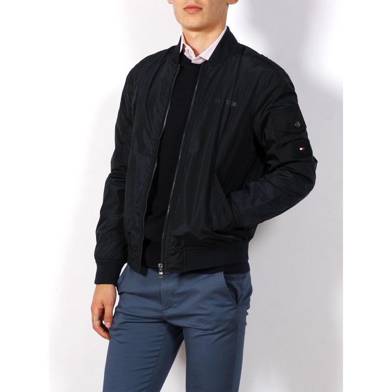 Blouson rwb varsity bomber bleu marine homme - Tommy Hilfiger