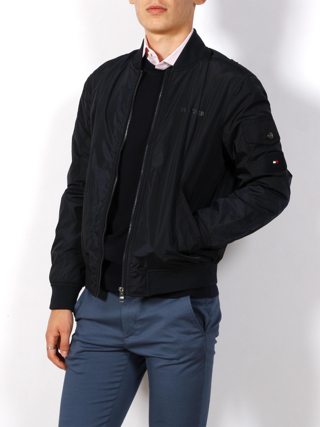 Blouson rwb varsity bomber bleu marine homme - Tommy Hilfiger