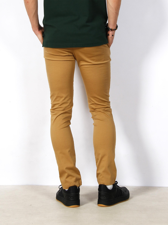 Chino bleecker print marron clair homme - Tommy Hilfiger