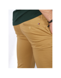 Chino bleecker print marron clair homme - Tommy Hilfiger