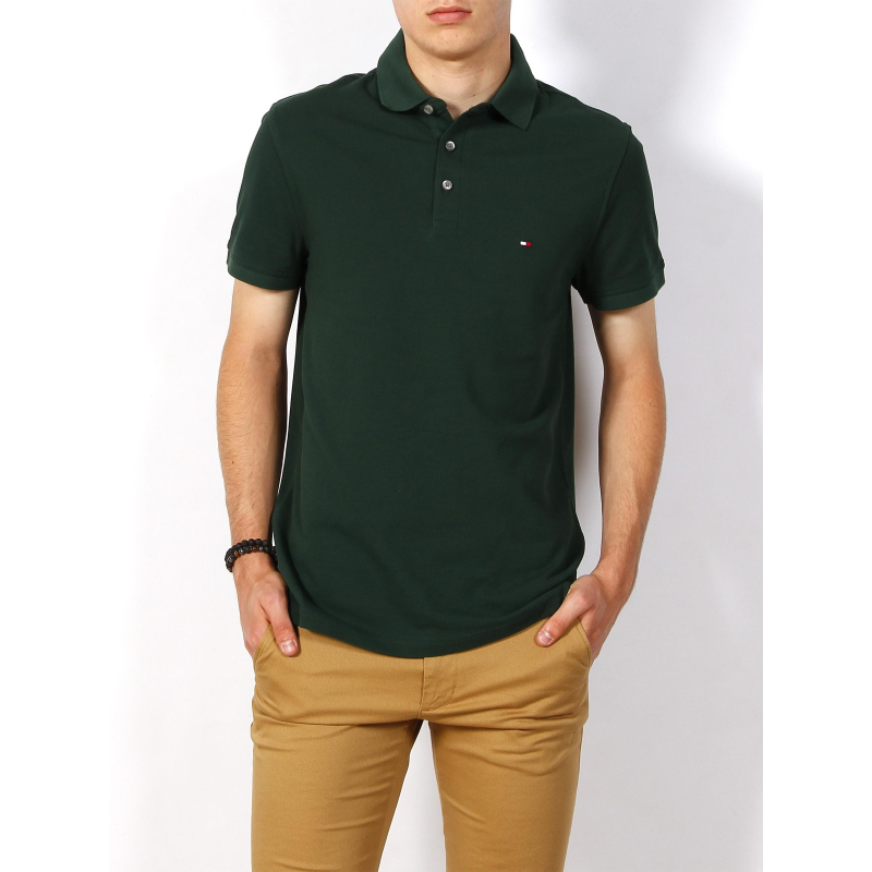 Polo slim 1985 vert forêt homme - Tommy Hilfiger