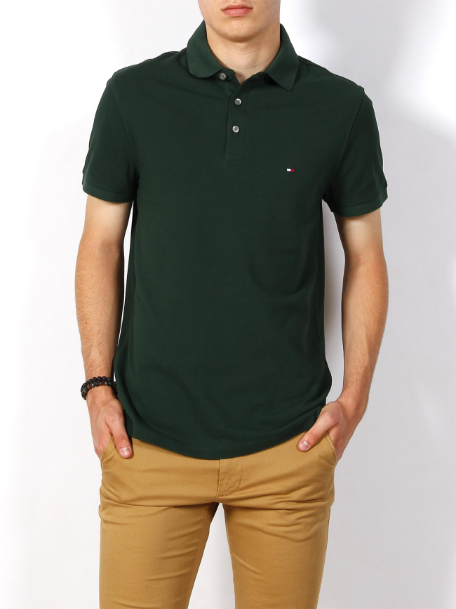 Polo slim 1985 vert forêt homme - Tommy Hilfiger