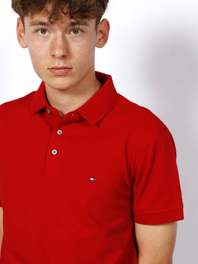 Polo slim 1985 rouge homme - Tommy Hilfiger