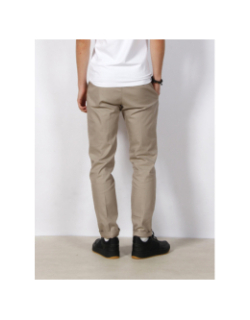 Jogger style chino hampton birds eye kaki homme - Tommy Hilfiger