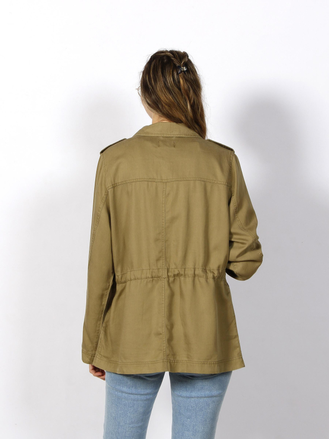 Veste légère kenya utility jacket kaki femme - Only